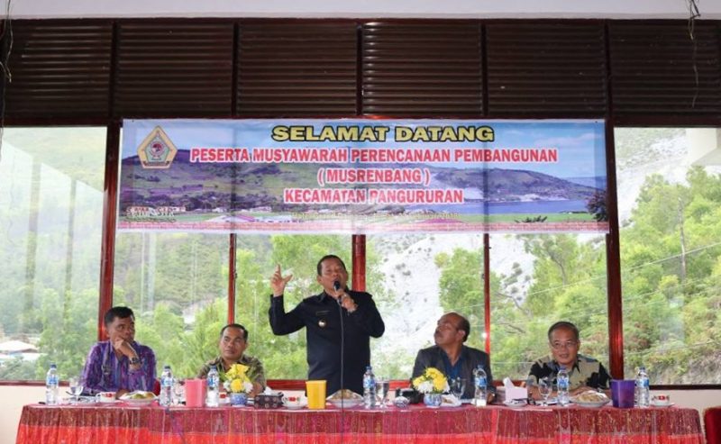 IBU KOTA KABUPATEN SAMOSIR MELAKSANAKAN MUSRENBANG KECAMATAN