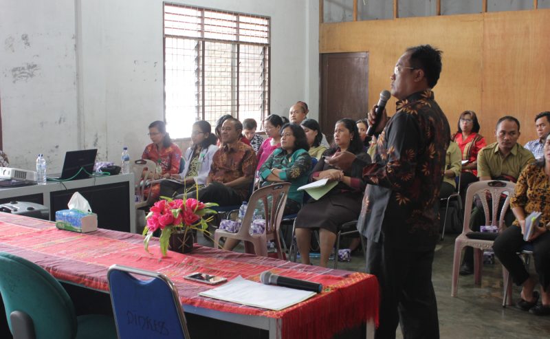 WORKSHOP DALAM RANGKA PELAKSANAAN KAMPANYE MEASLES RUBELLA (MR) TINGKAT KABUPATEN SAMOSIR