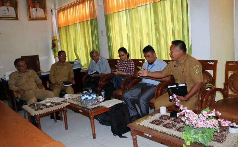Audiensi Institut Teknologi DEL Ke Kabupaten Samosir Sebagai Tindak Lanjut MOU.
