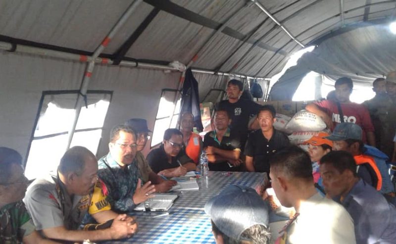 Kegiatan Hari VIII (25/06/2018) Proses Pencarian KM SINAR BANGUN Di POS SIMANINDO