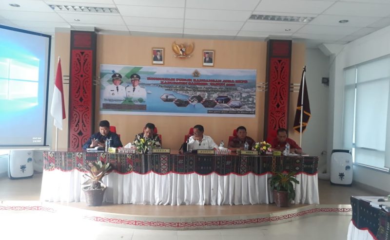 PEMKAB SAMOSIR GELAR FORUM KONSULTASI PUBLIK RANWAL RKPD KABUPATEN SAMOSIR TAHUN 2021