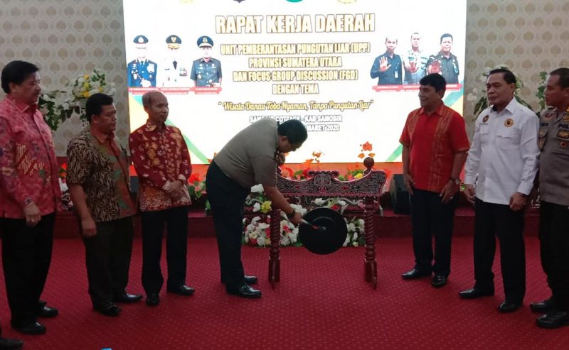 RAPAT KERJA DAERAH (RAKERDA) UNIT PEMBERANTASAN PUNGUTAN LIAR (UPP) PROVINSI SUMATERA UTARA
