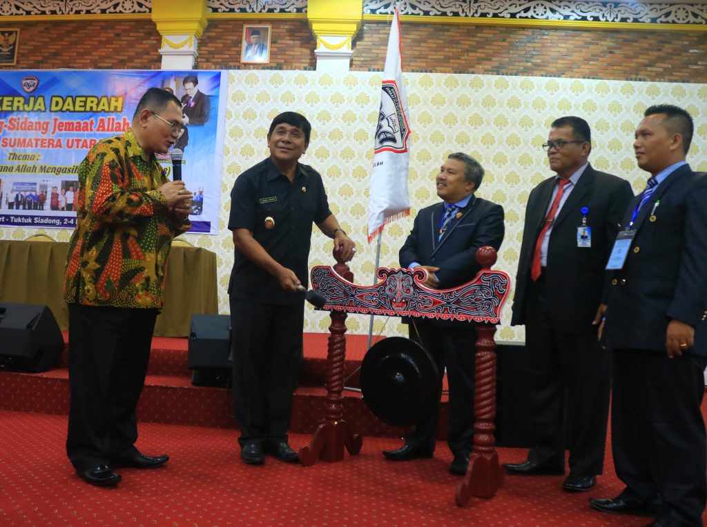 Rapat Kerja Daerah Gereja Sidang-Sidang di Samosir