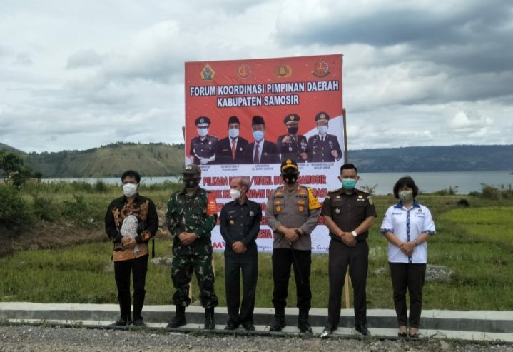 FORUM KOORDINASI PIMPINAN DAERAH KABUPATEN SAMOSIR GELAR KUNJUNGAN KERJA DALAM RANGKA MENDUKUNG DAN MENYUKSESKAN PILKADA KABUPATEN SAMOSIR TAHUN 2020
