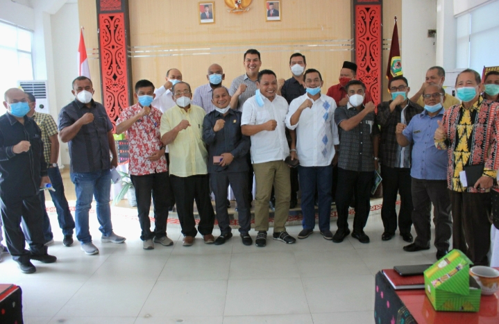 KOMISI D DPRD PROVSU KUNJUNGAN KERJA DI KABUPATEN SAMOSIR