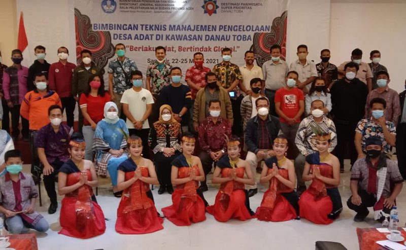BIMBINGAN TEKHNIS MANAJEMEN PENGELOLAAN DESA ADAT SE-KAWASAN DANAU TOBA